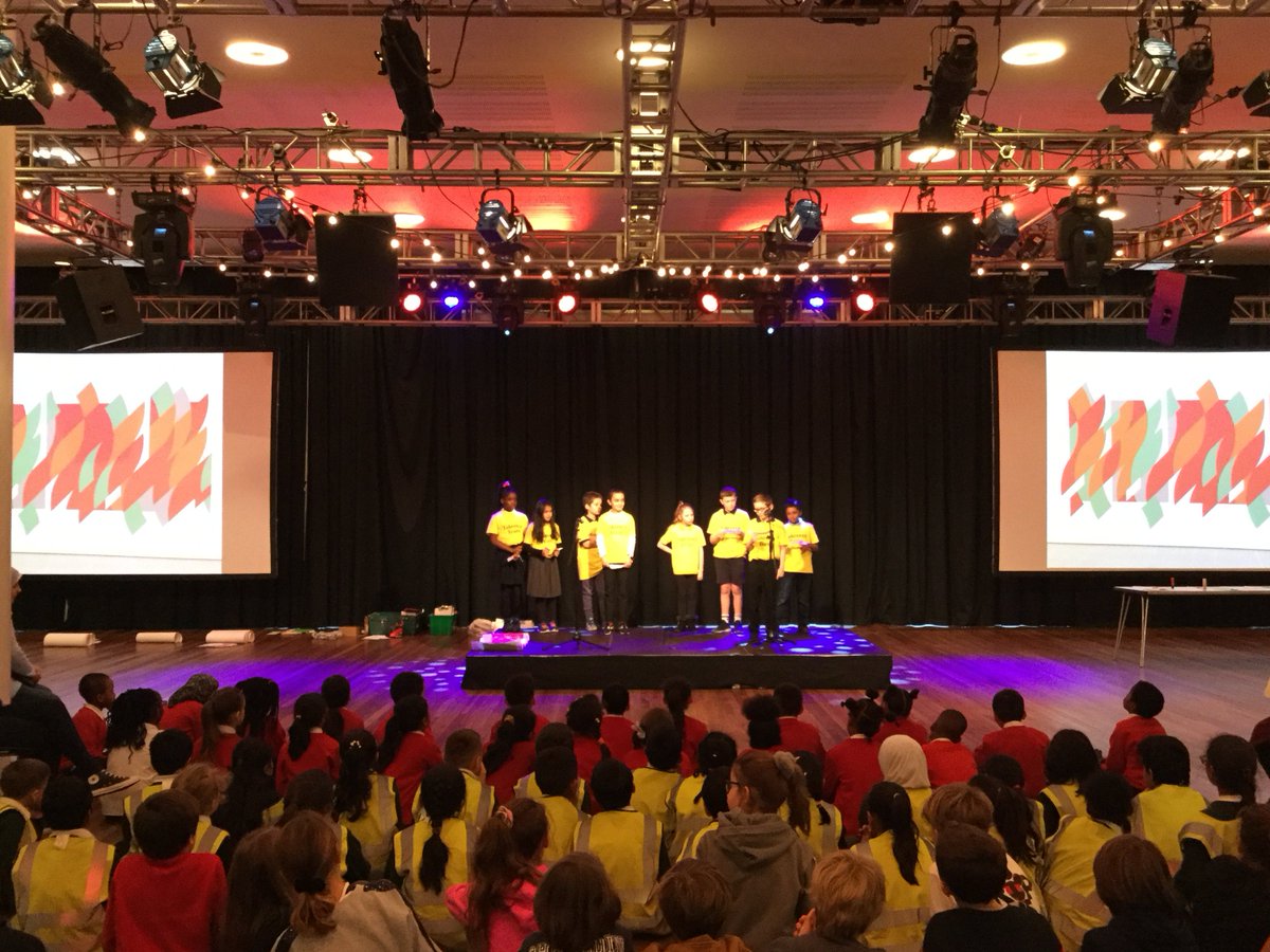 SunnyhillSW16's tweet photo. What a fun and exciting day! Thank you for the opportunity @southbankcentre @haywardgallery. From the #Sunnyhill #takeoverteam We enjoyed working with so many different schools and we are going to miss it now it's over. #skillsforlife #lambeth https://t.co/YQUxBmEjsI