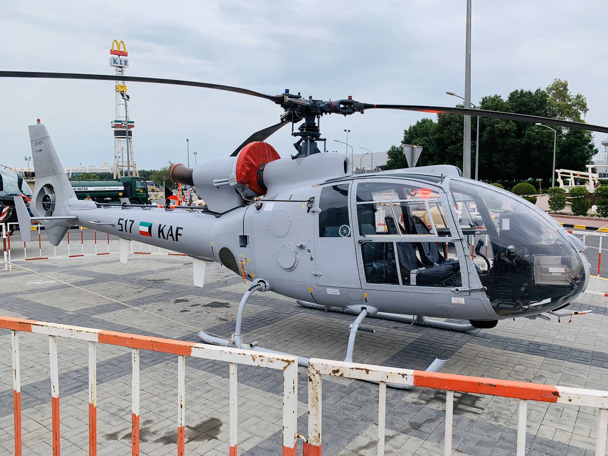 Willy_Egy's tweet photo. #Kuwaiti airforce, the skinny #Aerospatiale #SA342 #Gazelle

#Kuwait #GDA2019 #GDA https://t.co/4KvJvJcwW4