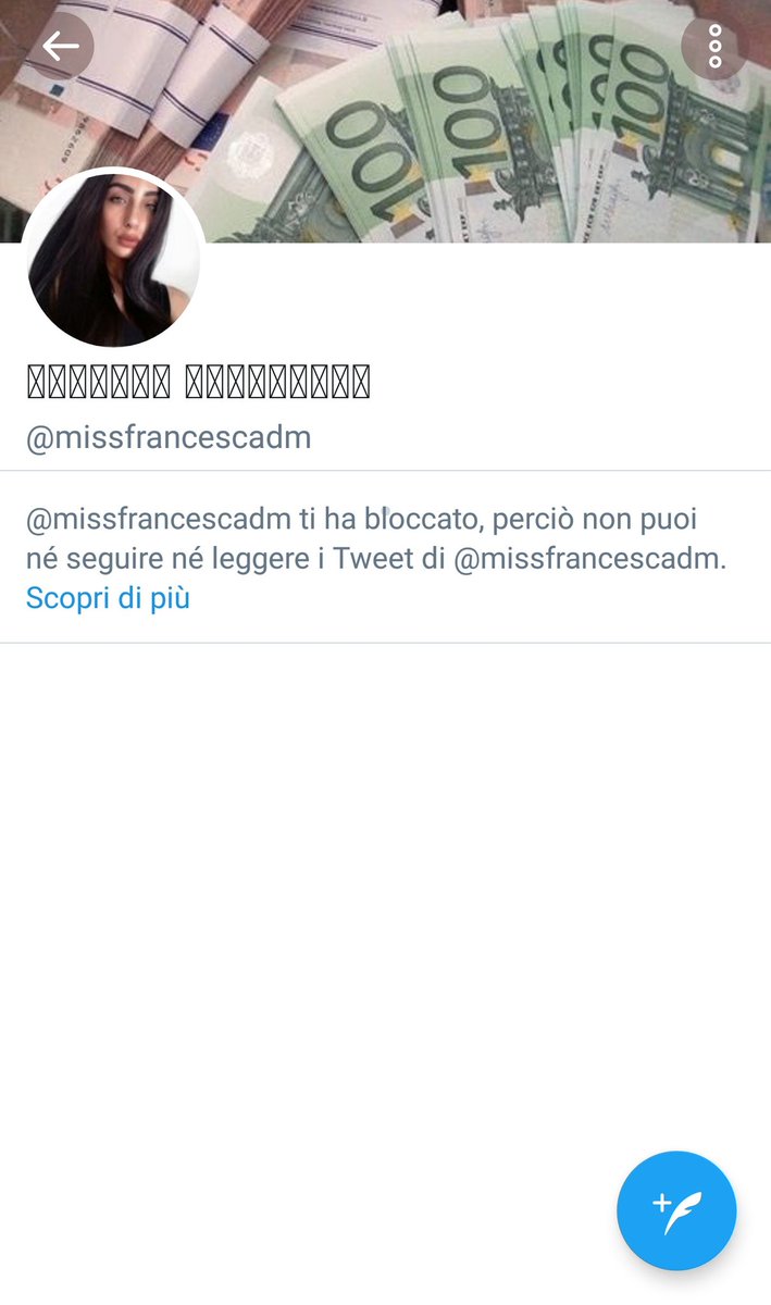 JohnnyS96666424's tweet photo. Mi ha bloccato dopo essere stata sputtanata. Fate attenzione https://t.co/j2NszXSUyy