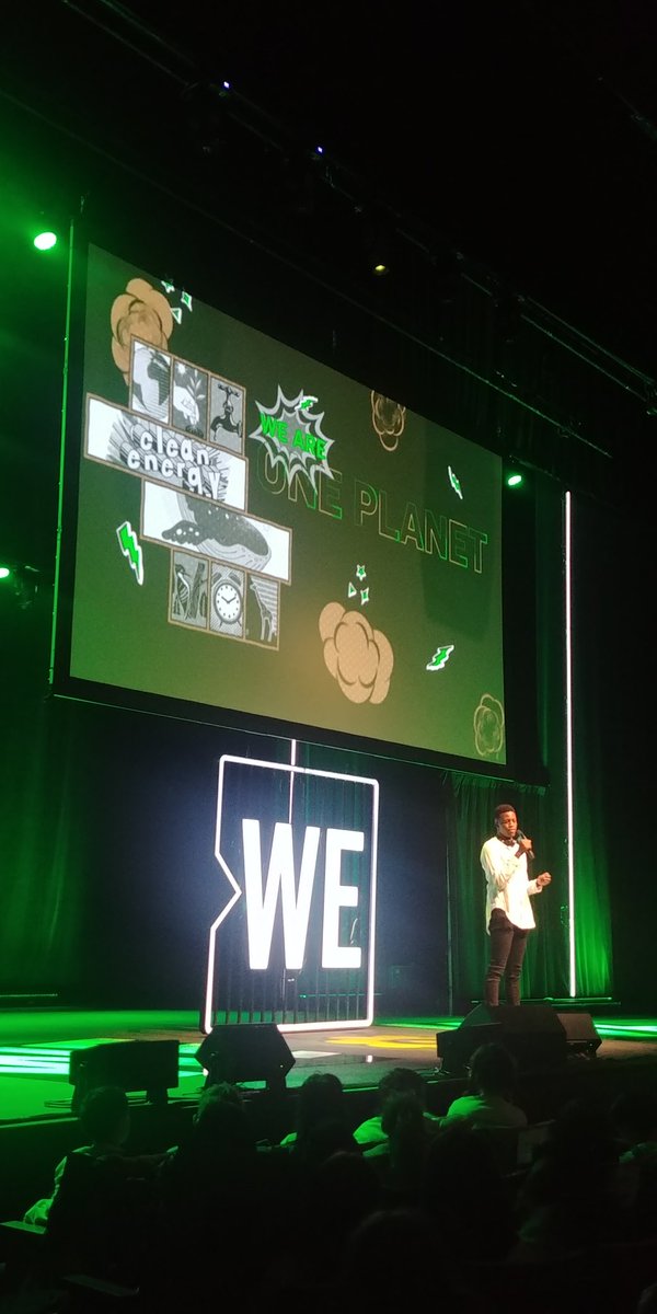 Le conférencier Chuk Odenigbo nous parle de l'accessibilité à la nature 💚🍃🌴
#JournéeUNIS #WEday <a href="/WEMovement/">WE</a>