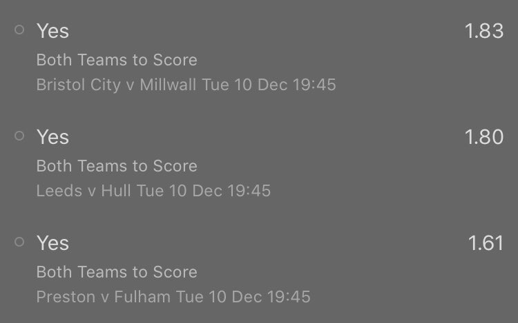 _HonestTipster's tweet photo. TUESDAY SELECTIONS!📝

I have 7 BTTS selections for today’s #football, do with them as you like!

💡Backing Ideas!

1️⃣ Create an #acca using only your favourites! 🎉⚽️

2️⃣ Back all the selections at 26/1!(Like me!🙋🏽‍♂️)💰👀

❌Leave them and miss out!👎🏽

Have fun send me your slips! https://t.co/2N0StYOv8Z