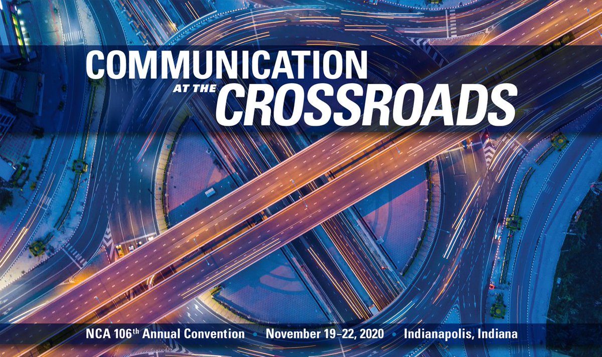 nca_appliedcomm's tweet image. Mark your calendars! 106th Annual Convention: Communication at the Crossroads in Indianapolis, Indiana (November 19-22, 2020) natcom.org/nca-106th-annu…