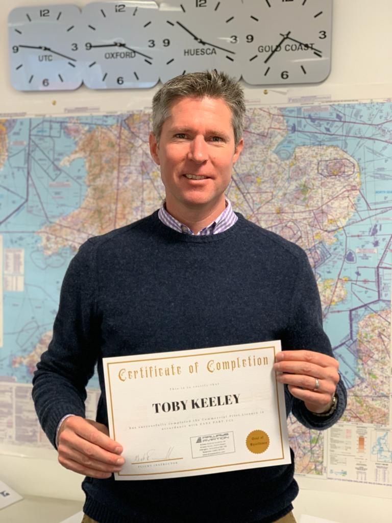 AirwaysAviation's tweet photo. Congratulations to Toby Keeley (Military student) who successfully passed his CPL in Airways Aviation Pilot Training Academy, Oxford, United Kingdom. 

We wish you more success ahead✈️ https://t.co/mJmWgw6psi
