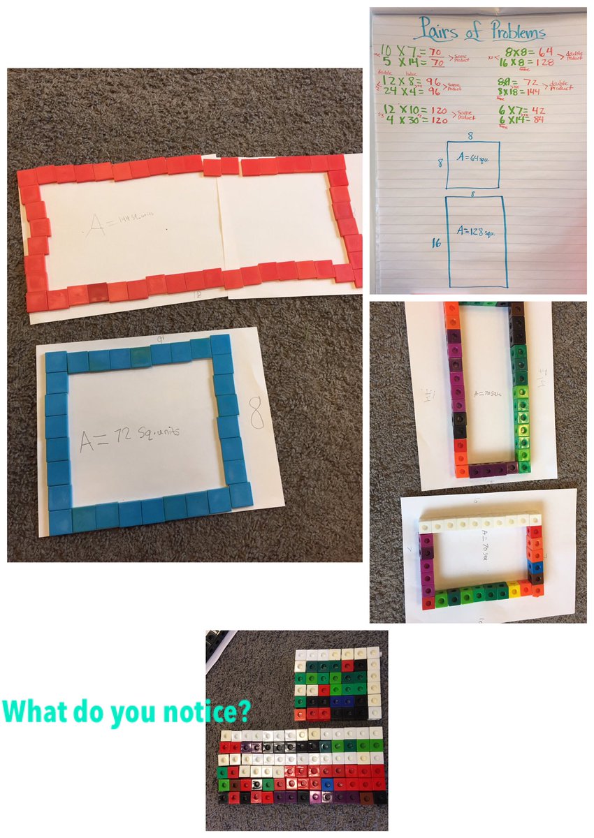 teachvt's tweet photo. Ask us to teach you! Notice, analyze relationship, use what you know to move forward! #Mathematics #doubleandhalvestrategy #jesvt #mmuusd #visualmodel https://t.co/h7go3YCT9b