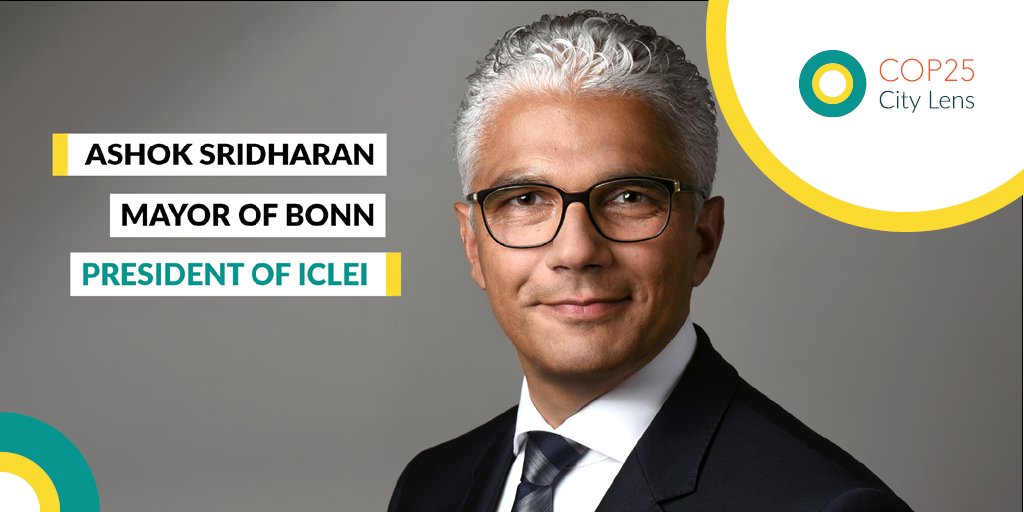 "#Resilience is key to our future. With 10 years experience &amp; communities of #ResilientCities, ICLEI &amp; Bonn step up with a new initiative in June 2020 connecting mitigation &amp; adaptation, addressing #ClimateEmergency, #ClimateNeutrality &amp; #SDGs coherence" Mayor Sridharan at #COP25