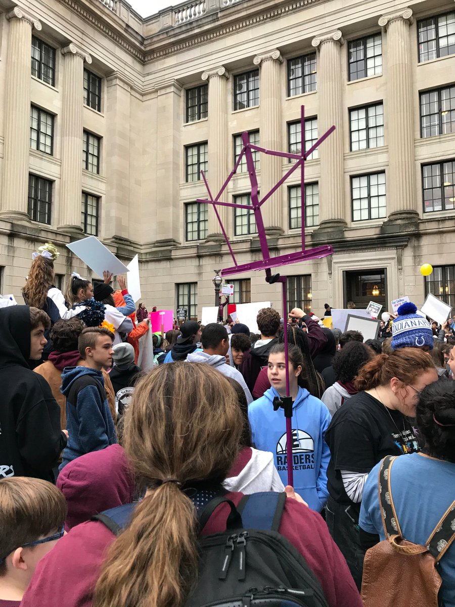 wearetrschools's tweet photo. Our students are literally taking a stand. Also, our students are the best. https://t.co/AYKw8k9Dab
