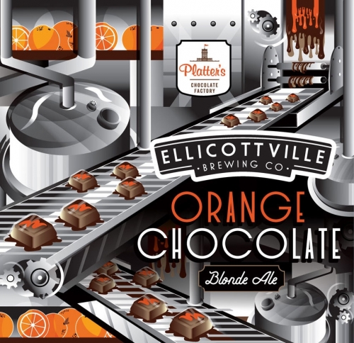 #OnTap Orange Chocolate Blonde with Platter's Chocolate Factory from @EBCwny a #BlondeAle, 7.1% ABV, 17 IBU - Ellicottville, NY
Brewed in collaboration with local chocolatiers known for their orange milk chocolates. Rich &amp; flavorful dessert ale. @PlattersChoc
