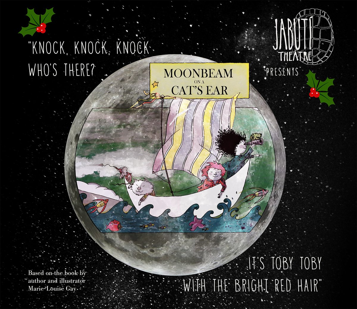 Newhampton's tweet photo. 🎅*THIS WEEKEND ONLY*🎄 Join us for our Christmas show with Moonbeam On A Cat's Ear this Sat 14th &amp; Sun 15th December.

From the book by Marie-Louise Gay comes a visual adventure with puppetry, movement and music!

Find out more here: https://t.co/cYoGfQ61KG

@WhatsOnWolves https://t.co/pQYx7wKpUq