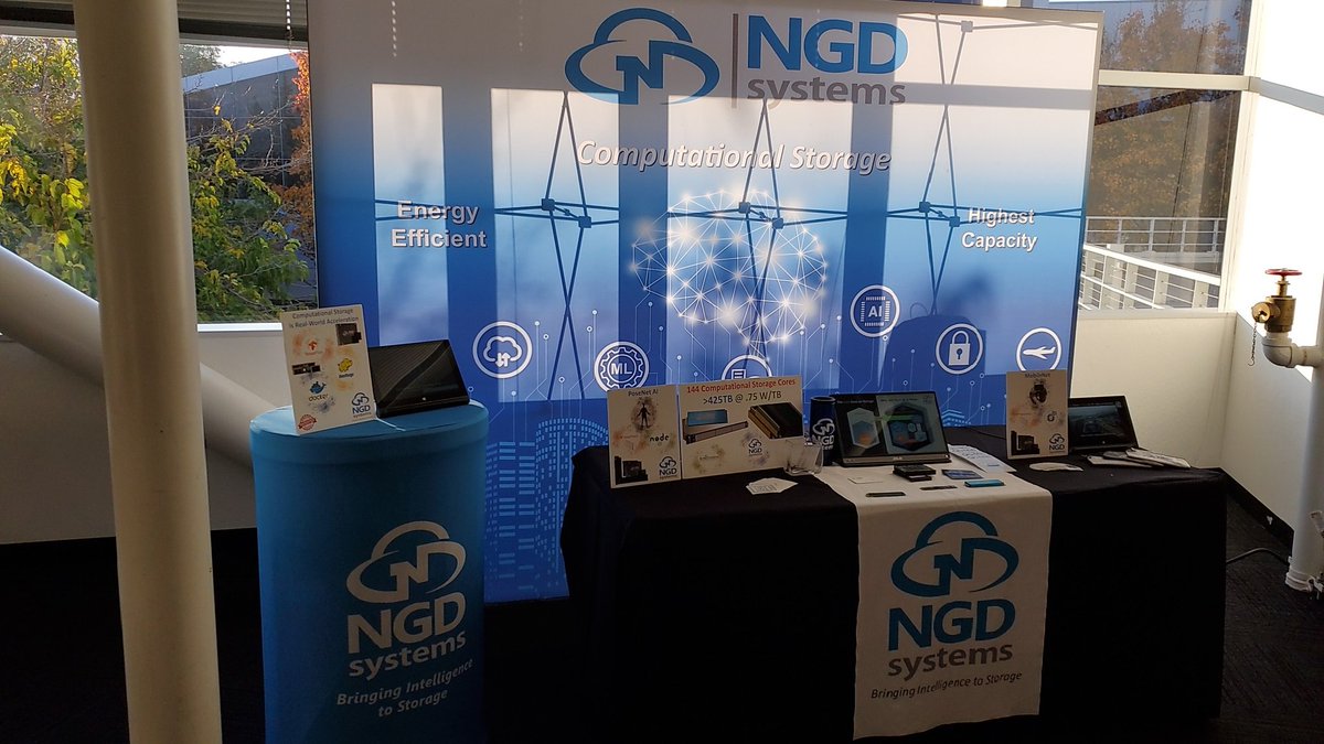 SMShadley's tweet image. Another week... another @NGDSystems event... this time solving the pain for #EdgeCmputing @ #EdgeComputimgWorld