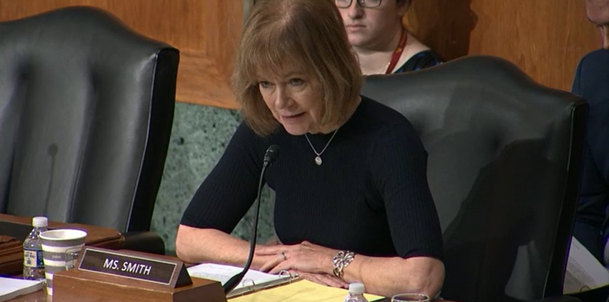 Better Markets (@bettermarkets) on Twitter photo . <a href="/SenTinaSmith/">Tina Smith</a> brings up phony comment letters. Clayton: They’ve launched an investigation but won't say should be illegal. Senator: “If you’re basing decisions about what to do on comments…that end up to be fueled by corporate advocacy groups, that I think is a problem.” . <a href="/SenTinaSmith/">Tina Smith</a> brings up phony comment letters. Clayton: They’ve launched an investigation but won't say should be illegal. Senator: “If you’re basing decisions about what to do on comments…that end up to be fueled by corporate advocacy groups, that I think is a problem.”