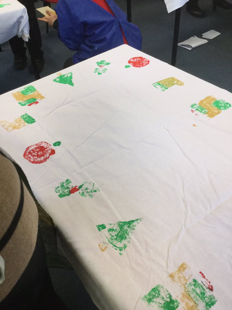 ssj_school's tweet image. Printing our table cloths ready for our tea party on Thursday. #repeatedpattern