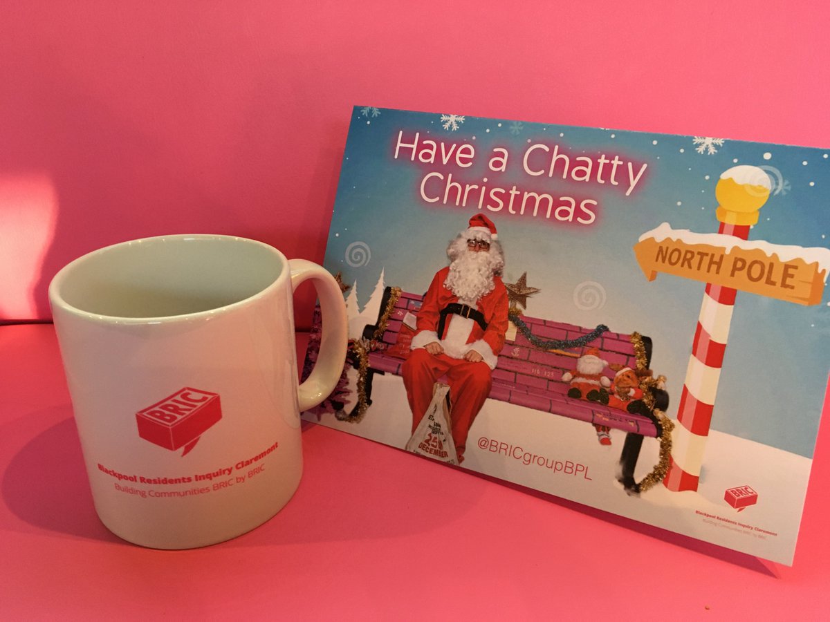 BRICgroupBPL's tweet photo. Chatty Christmas cards are being delivered, the bus is back on tour on Wednesday and if you look out for us you might see or hear us on the radio and tv too...it’s beginning to look a lot like a Lot like a chatty Christmas.
#chattyChristmasCampaign #ChattyCuppa #ChattyBenchBPL https://t.co/n8atbMC3jc