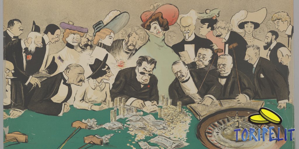 toripelit's tweet image. Vuonna 1892 Monte Carlon kasinolla yksi kävijöistä pelasi rulettia 11 tunnin ajan ja voitti miljoona dollaria🤩.  Summa oli siihen aikaan liian suuri, jonka takia kasino joutui välittömästi sulkemaan ovensa🚪🎰 toripelit.com