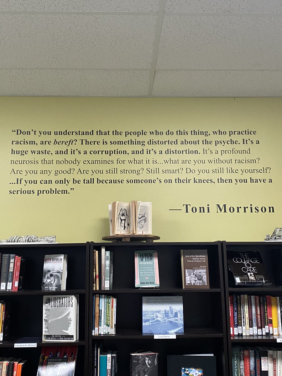 8th grade gifted and honors ELA students visit the Holocaust Center <a href="/HMJHS_Vikings/">Hopewell Junior High</a> #vikingpride