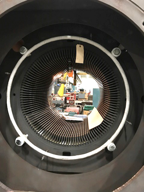 Magnetech_Inc's tweet photo. Motor prepped to be rewound with new coils for steel customer. https://t.co/4O2U1CtNcX