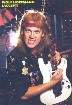 Happy Birthday to Accept guitarist Wolf Hoffmann. He turns 60 today. 