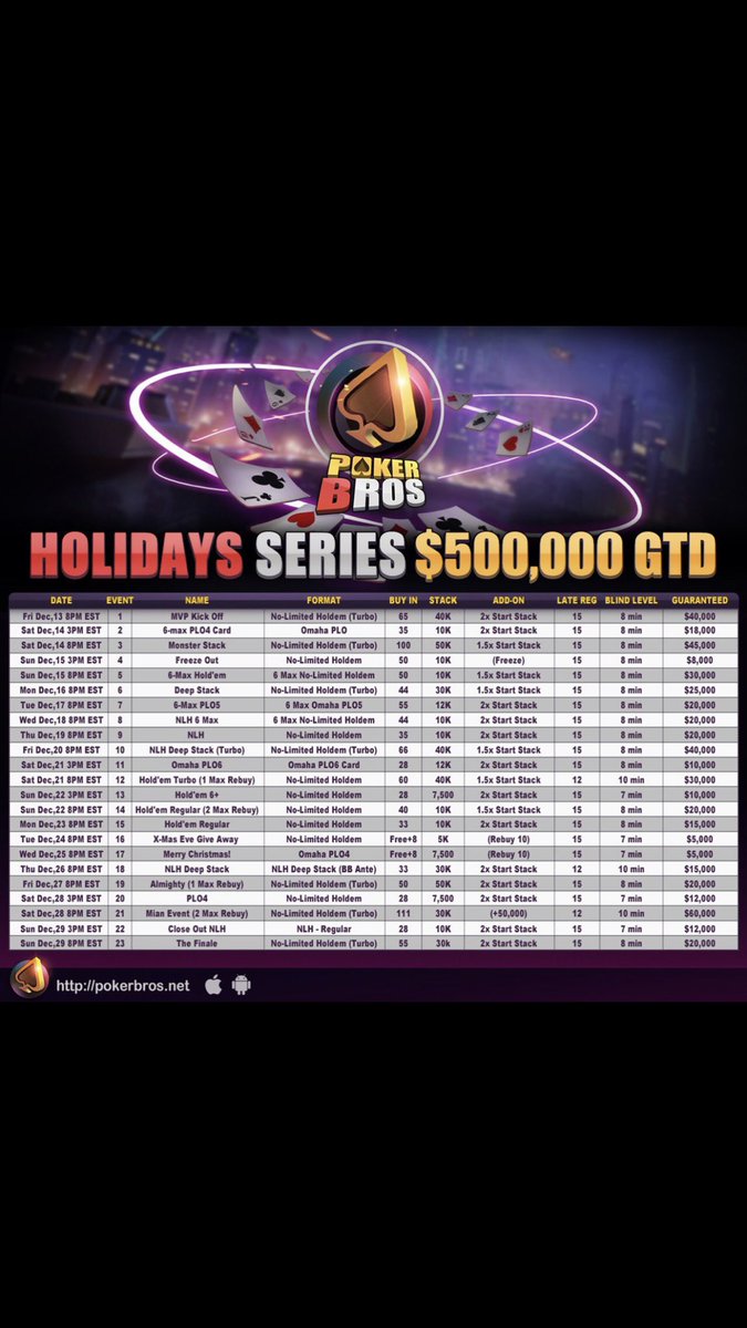 ShipitGaming's tweet photo. The Holiday Series starts this Friday, December 13th! 23 events totaling 500k in gtd funds! Get started today!! @DaVilleKY32 https://t.co/w9XEyueCzA