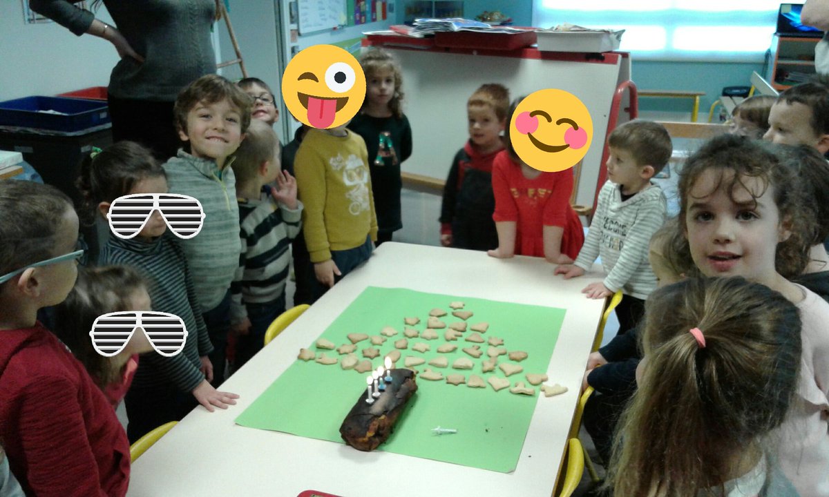 MaternelleC's tweet photo. Louna et Paul ont soufflé leurs 4 bougies...
Oliver et Arthur ont  soufflé sur 5 bougies...
Aujourd'hui, Pauline et Elsa ont terminé leur stage dans la classe...nous leur souhaitons une bonne continuation... https://t.co/qjRuRAaPl4