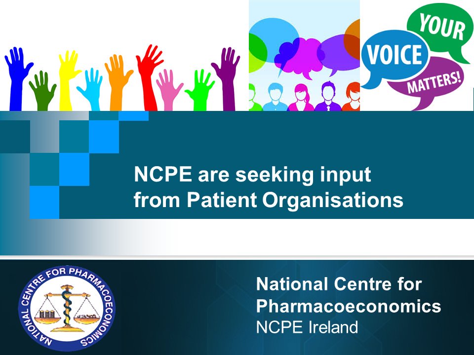 INFO_NCPE's tweet image. The NCPE are seeking input from Patient Organisations for our appraisal of lanadelumab for the prevention of recurrent attacks of hereditary angioedema in patients aged 12 and over. See our website for more details ncpe.ie/for-patients