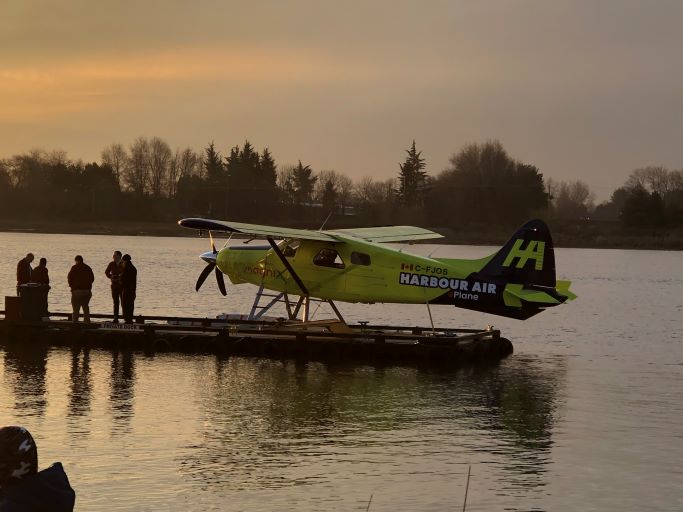 AIAC_News's tweet photo. History made today by @HarbourAirLtd - with the 1st flight of their e-Beaver, powered by @MagniX. Proud day! Congrats on leading the way w new era of #greener aviation. #AviationHistory #ElectriFlying @ISupportCdnAerospace READ OUR OFFICIAL STATEMENT: https://t.co/Dxe6G0rR30 https://t.co/oo8hZf2B3x