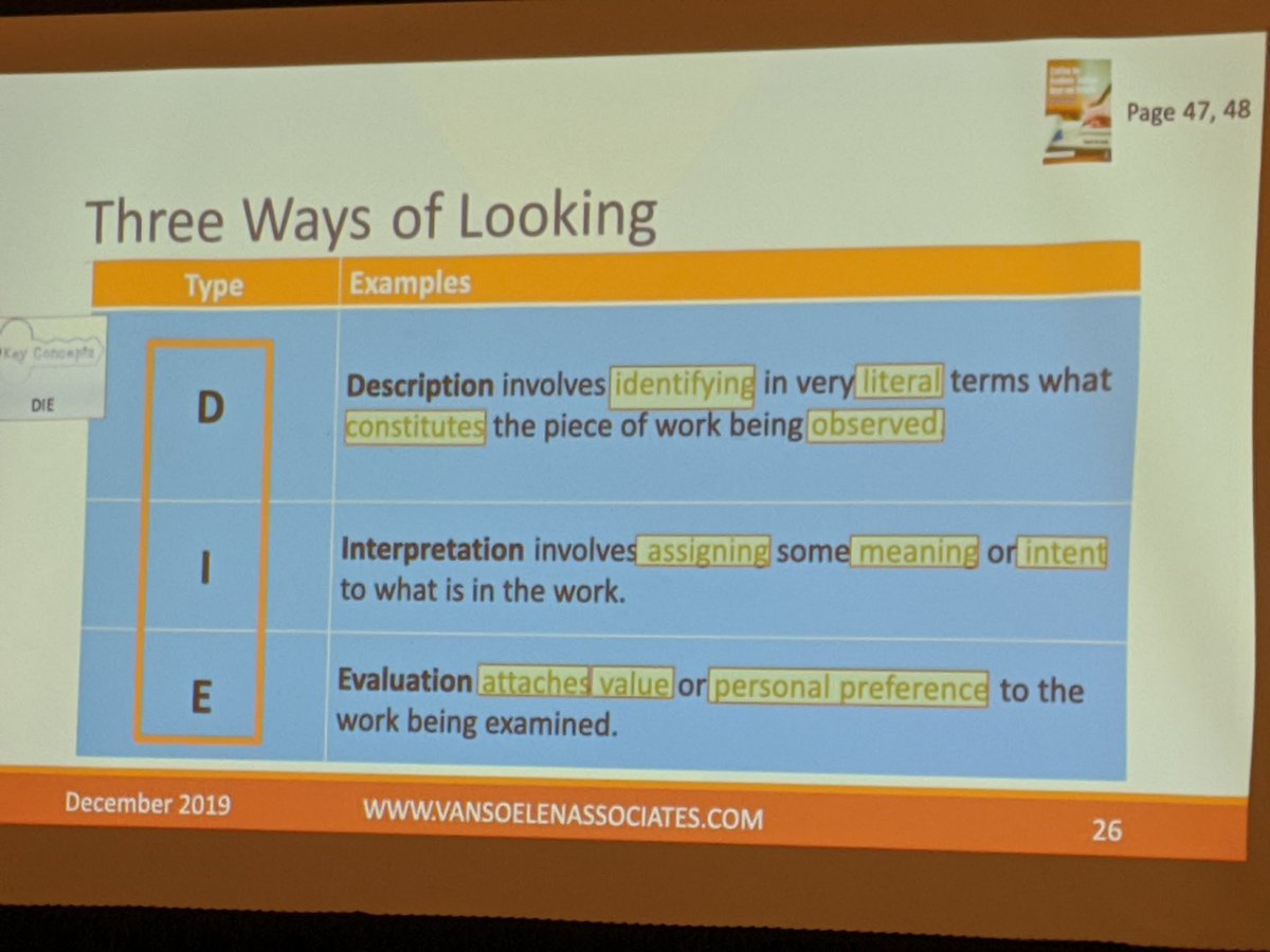 Teacher growth and reflective practices can't happen when interpretation and evaluation is the focus or even what occurs first with teacher feedback. Evaluators need to be aware of the lens of feedback #LearnFwd19 <a href="/tvansoelen/">Thomas Van Soelen</a>