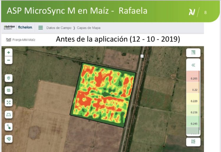 LovelandAR's tweet photo. #MicroSyncM es una excelente herramienta foliar para removilizar nutrientes dentro de la planta hacia los sitios de destino final. Excelente ensayo realizado en #NutrienAgSolutions @Rafaela 💪💪💪 https://t.co/6DhoJyeyh2