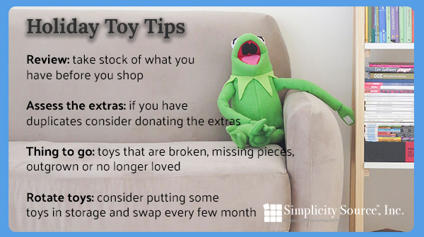simplicity4you's tweet photo. Now it the time to edit the kid’s toys! Take a few minutes and see what you have, edit where you can and even encourage them to help make room for what will be coming from Santa. You won’t regret it. #NaughtyorNice #SimplicityTips #SimplicitySource https://t.co/G5ojg58s6H