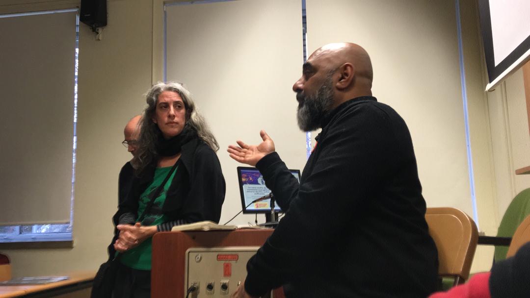 _YLNM's tweet image. . @chilledasad100 from @WarOnWant sharing the histories of #extractivism that have led to the #climateemergency and massive disparities of wealth between North &amp;amp; South. 

We need a #JusticeTransition that addresses these injustices. This transition should be #postextractive.