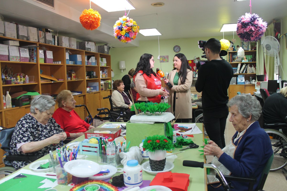 ▶️El programa <a href="/7murciaconecta/">Murcia Conecta</a> de <a href="/La7_tv/">La 7ª diferencia</a> se hace eco del apoyo que realizan nuestros voluntarios para aliviar la soledad de los mayores de la Residencia San Basilio. Gracias  <a href="/rebecaMherrera/">Rebeca Martínez Herrera</a> por tu trabajo.

🎥 Puedes verlo a partir del minuto 01:19:30

webtv.7tvregiondemurcia.es/informativos/m…