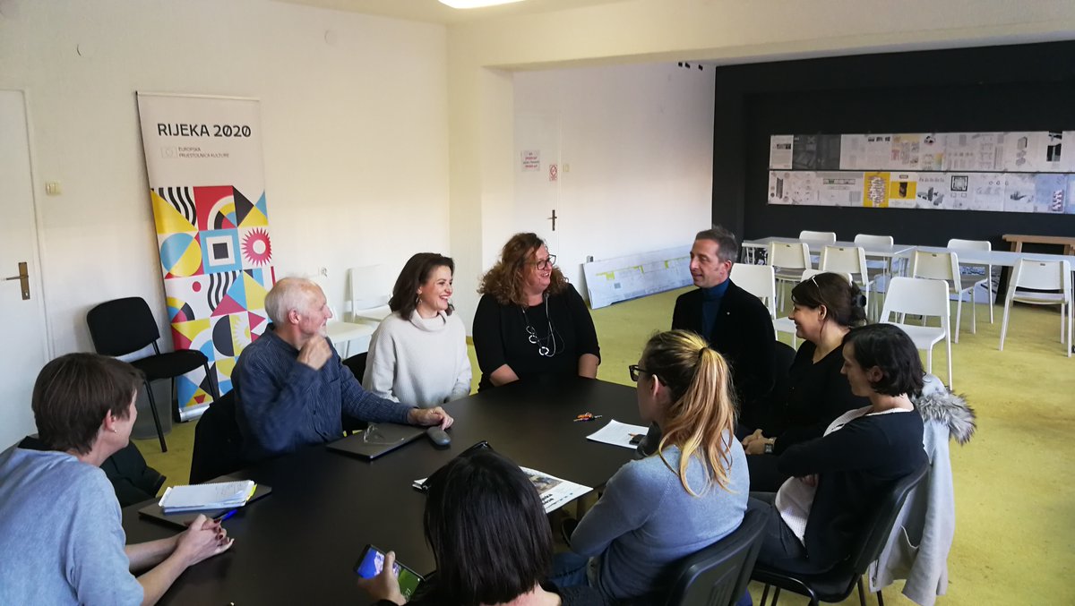 springbackmag's tweet image. We&apos;re thrilled to be in #Rijeka preparing #SpringForward20 with our wonderful hosts of the #CroatianCulturalCentre! We have also met part of the @Rijeka2020 lovely team. We&apos;re going to transform Rijeka into a port of dance diversity:) @europe_creative #PortofDiversity