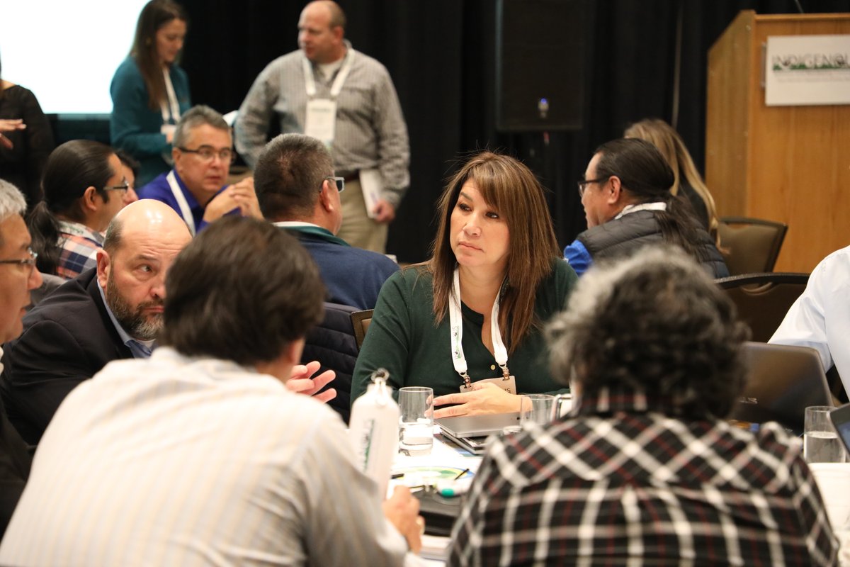 iamc_tmx's tweet photo. Thoughtful conversations were had on #IndigenousMonitoring, #EmergencyManagement, and #WorkCamps during our 2nd annual #IAMC_TMX #LineWideGathering. https://t.co/tJHfcPh100