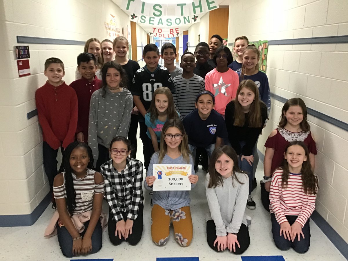 EASDForks's tweet photo. Miss Haller's class has made it to more than 100,000 stickers in First in Math! Way to go!!!!
@EastonAreaSD
#EASDROVERPRIDE
#easdtech https://t.co/qV2vH4KiJE