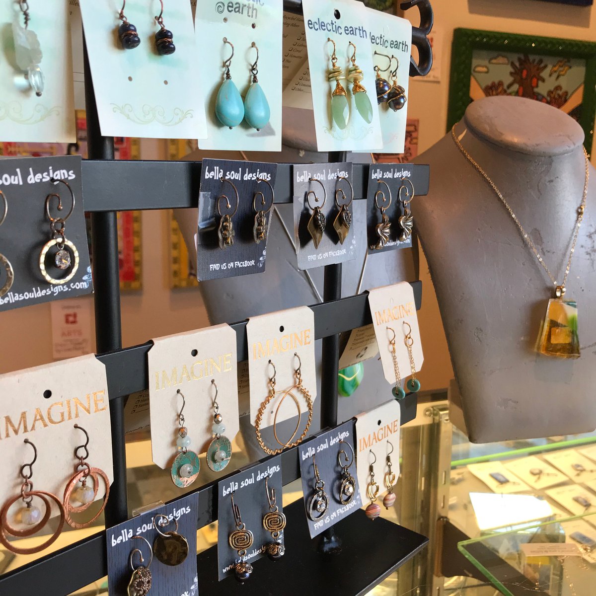 We have so many unique items in our gallery shop - discover the perfect gift while supporting artists in your area! We're open 10-5 M-F and 11-5 on Sat., or you can stop by our Open House tomorrow night to get some gifts crossed off your list! 
facebook.com/events/2937944…