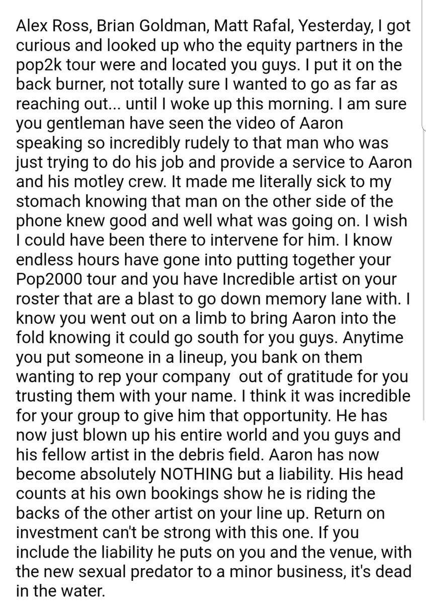 AlysonR's tweet photo. @mattrafal @LanceBass @RyanCabrera @TheRealLFO @aaroncarter #AaronCarter https://t.co/HBbkffysbJ