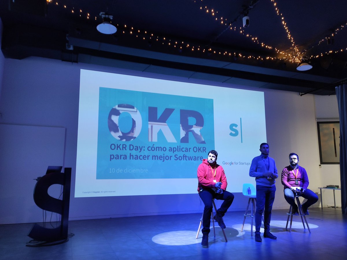 Diego_Gargallo's tweet image. Comenzamos otro #OKRDay , está vez enfocado al uso de los #OKR para hacer #MejorSoftware @sngular  #Productividad #Métricas #Foco #Visibilidad