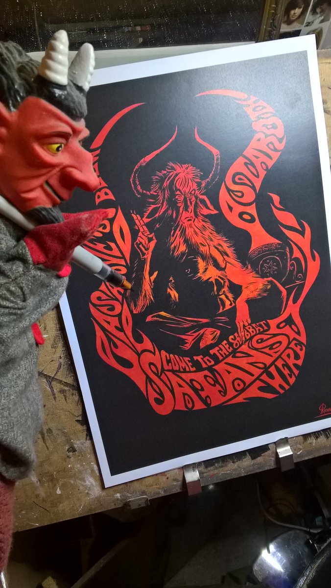 AstroDiabloHQ's tweet photo. Satan print,the perfect Xmas stocking filler https://t.co/nVqJO7n1WM #GoatOfMendes #Satan #TheDevil #Beelsebub #ReligiousArt #HorrorArt #HorrorIllustration #Sheffield #SheffieldIllustrator #TheDevilRidesOut #Astaroth #Sabbat #OccultArt #OccultIllustration #BlackWidow #AntonLaVey https://t.co/o2Peg9AXOG
