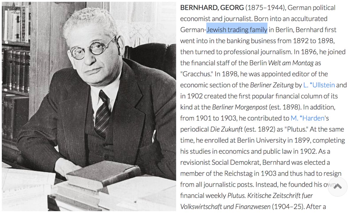 The German Media, much like today, collaborated with the political & social Elite, ignoring the plights of everyday Germans and the complete degradation of German culture.Who ran the major newspapers & publishers in Weimar? No Germans.Theodor WolffGeorg BernhardRudolf Mosse