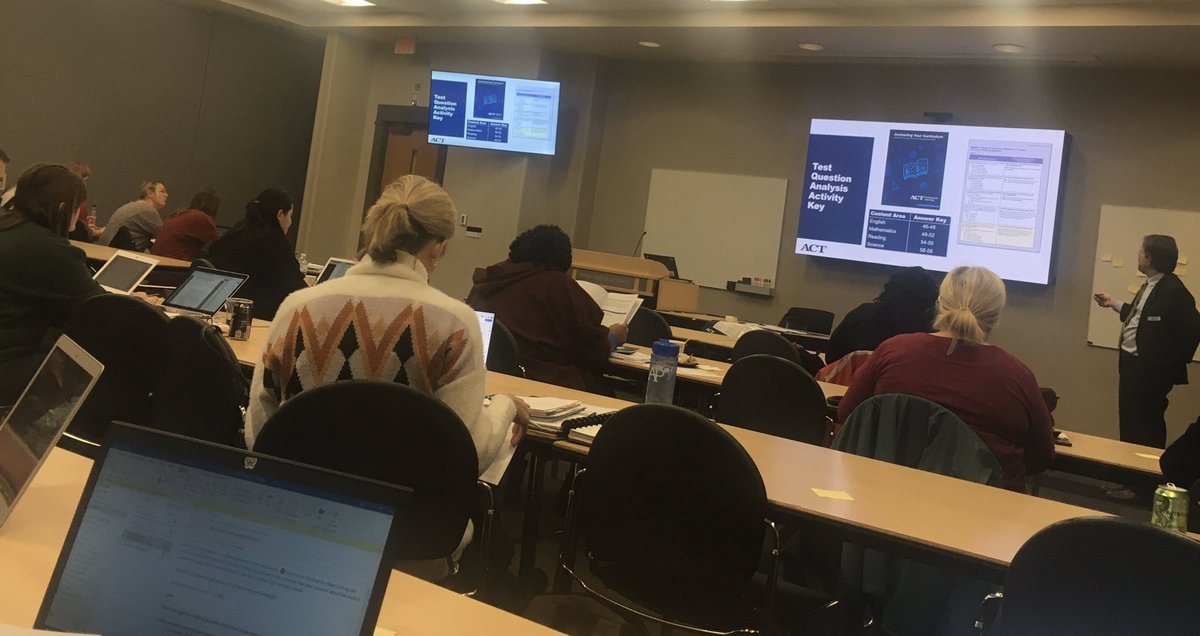 ConquestSuzanne's tweet photo. Learning how to Anchor Your Curriculum to @ACT standards with @JonathanEMartin and awesome educators at the AL #StateOrgs conference. https://t.co/ra6GAPhvXK