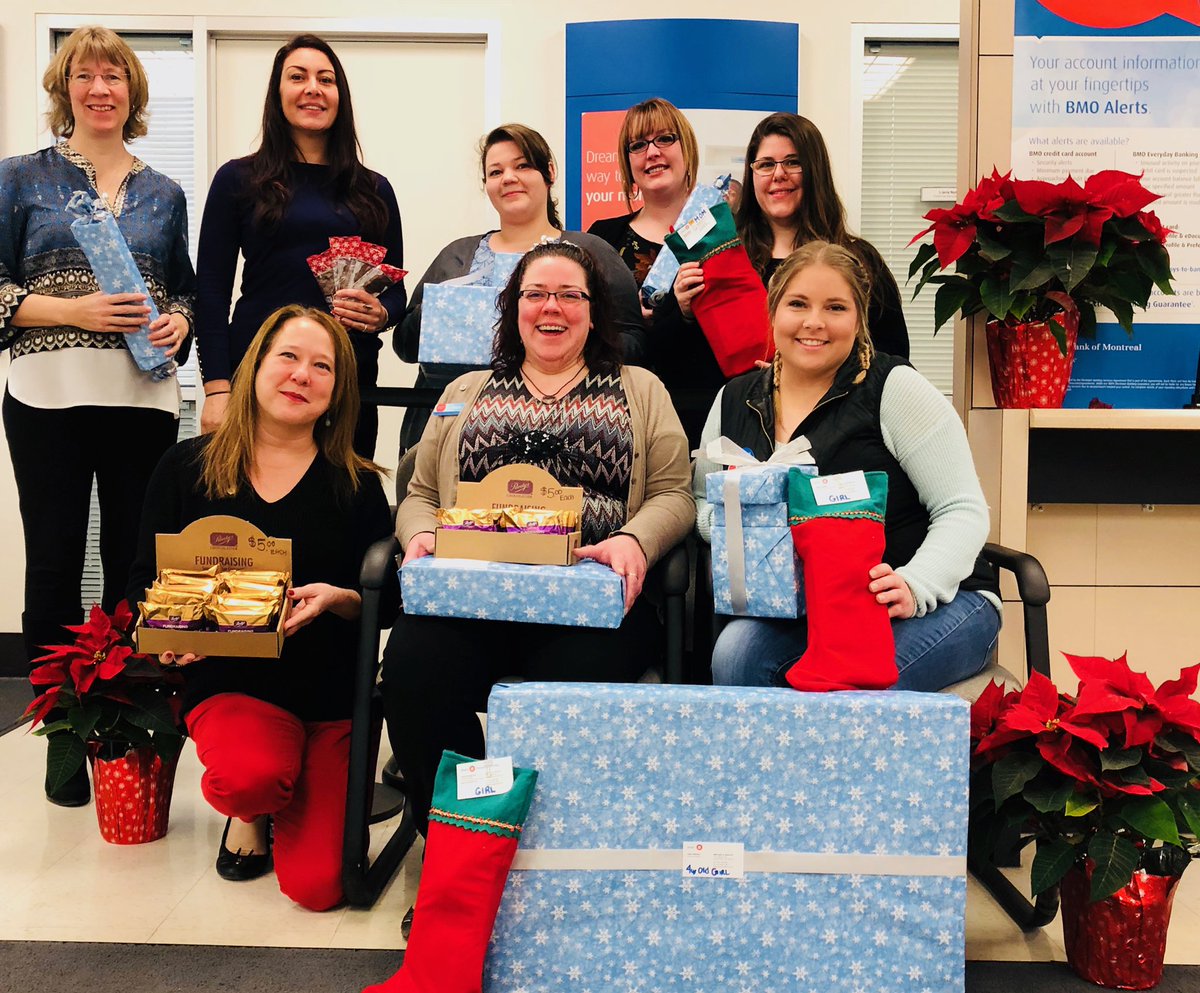 Thank you to our community. With your help BMO Powell River can support families in need over Christmas. 100% of our Purdys chocolate proceeds go right back into our community. 💙💙 #bmopowellriver #christmastime #love #thegiftofgiving