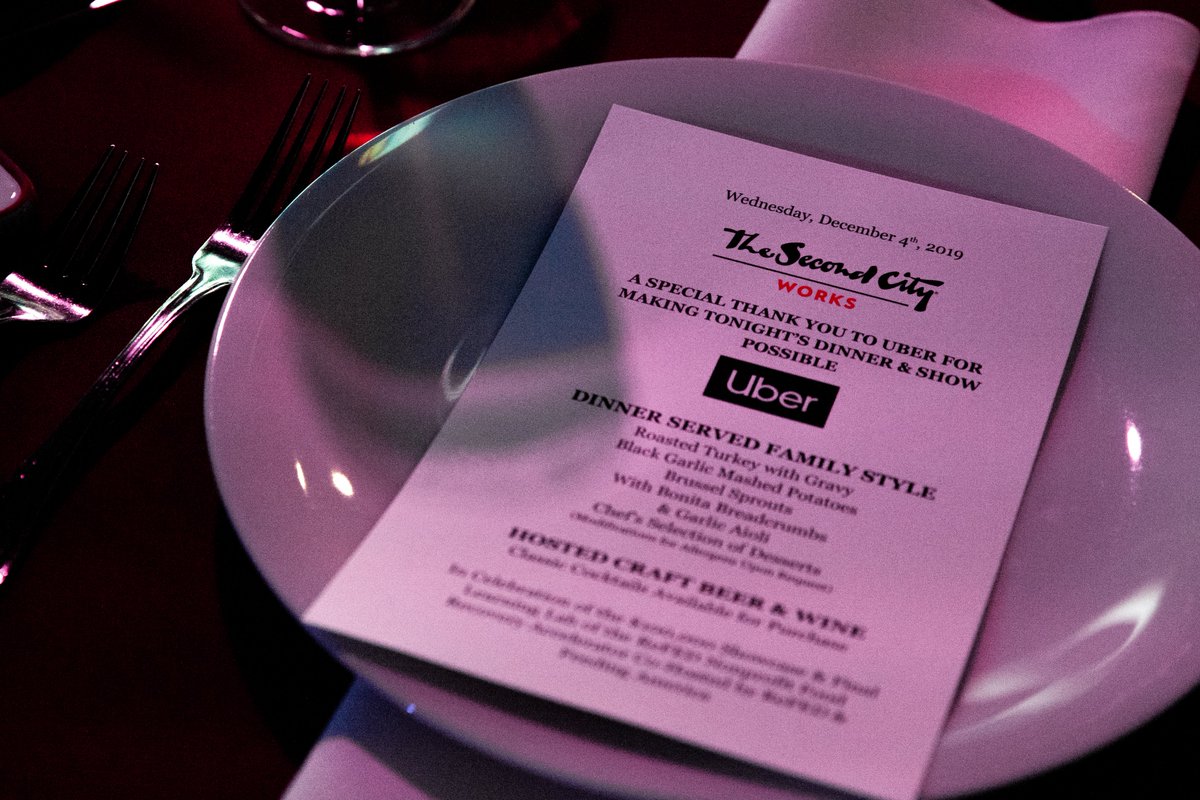 refed's tweet photo. We’re still savoring the mouthwatering #foodwaste jokes served by a spectacular comedy ensemble! A special thank you to @Uber for making the #ReFEDAcceleratorShowcase Celebration Dinner at @TheSecondCity possible &amp; helping us move towards the opportunity to enhance #foodrecovery. https://t.co/7Q8pc5ijRs