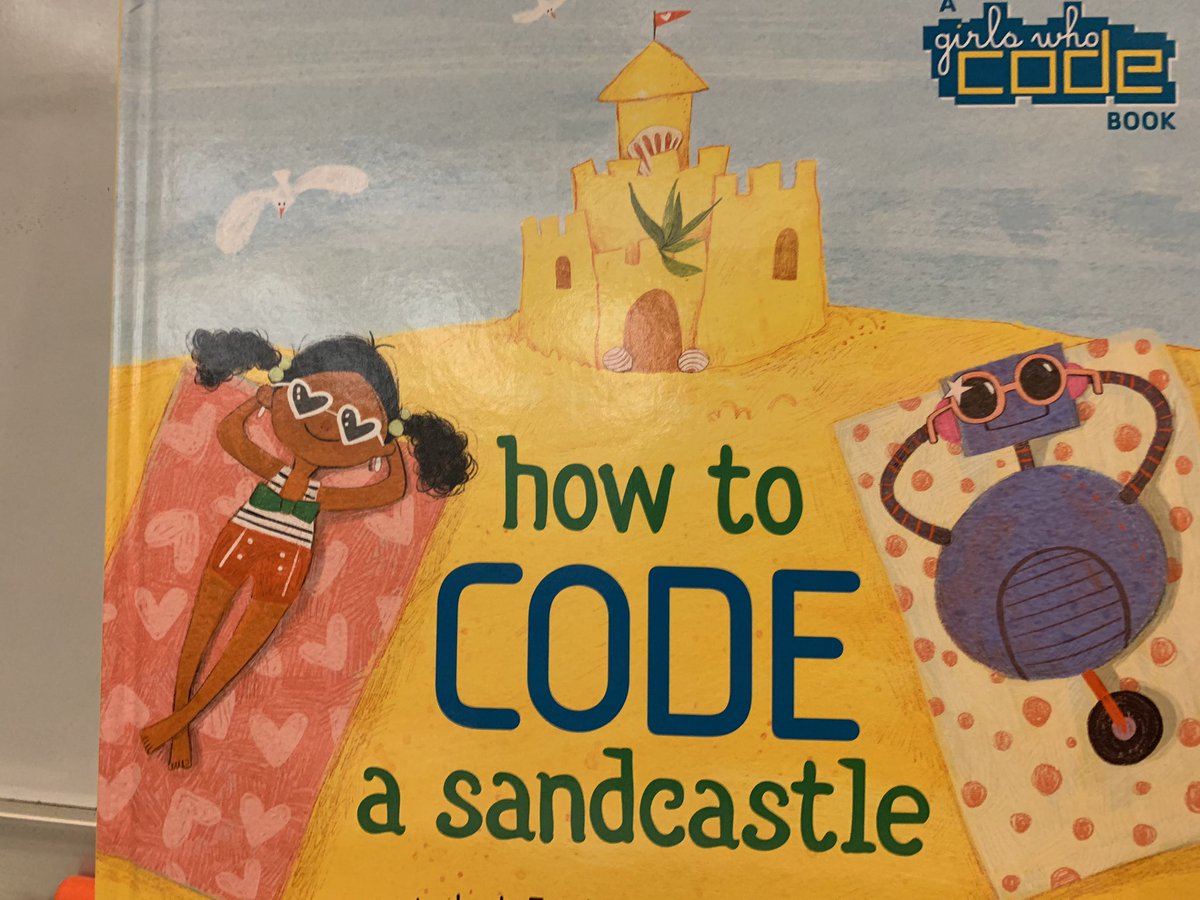 plsweeney1's tweet photo. My 3rd grade #WFEReaders loved How to Code a Sandcastle by @joshfunkbooks and @codeorg Hour of Code Dance Party. Had several girls then get out #girlswhocode series by @reshmasaujani https://t.co/7NcuUjiANb