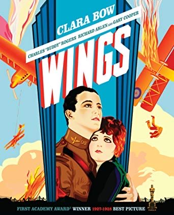Et donc le premier  #filmsaéro c’est « Wings » (William Wellman, 1927). Un muet, le premier film à avoir remporté l’Oscar. Film particulièrement riche et très exhaustif sur son objet, des scènes de batailles impressionnantes ; Et avec une bromance 10 crans au-dessus de Top Gun.