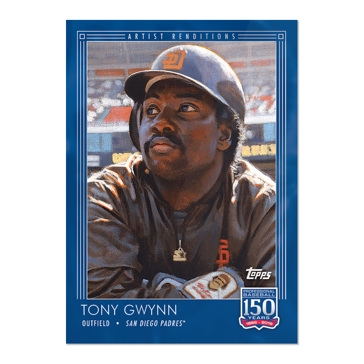 CardboardStats's tweet image. New #150YearsofBaseball cards!

#121 Mo Vaughn, Red Sox, Records &amp;amp; Award Winners
#122 Roberto Alomar, Blue Jays, Historic Moments
#123 Tony Gwynn, Padres, Artist Renditions

Gwynn artwork by @GraigKreindler