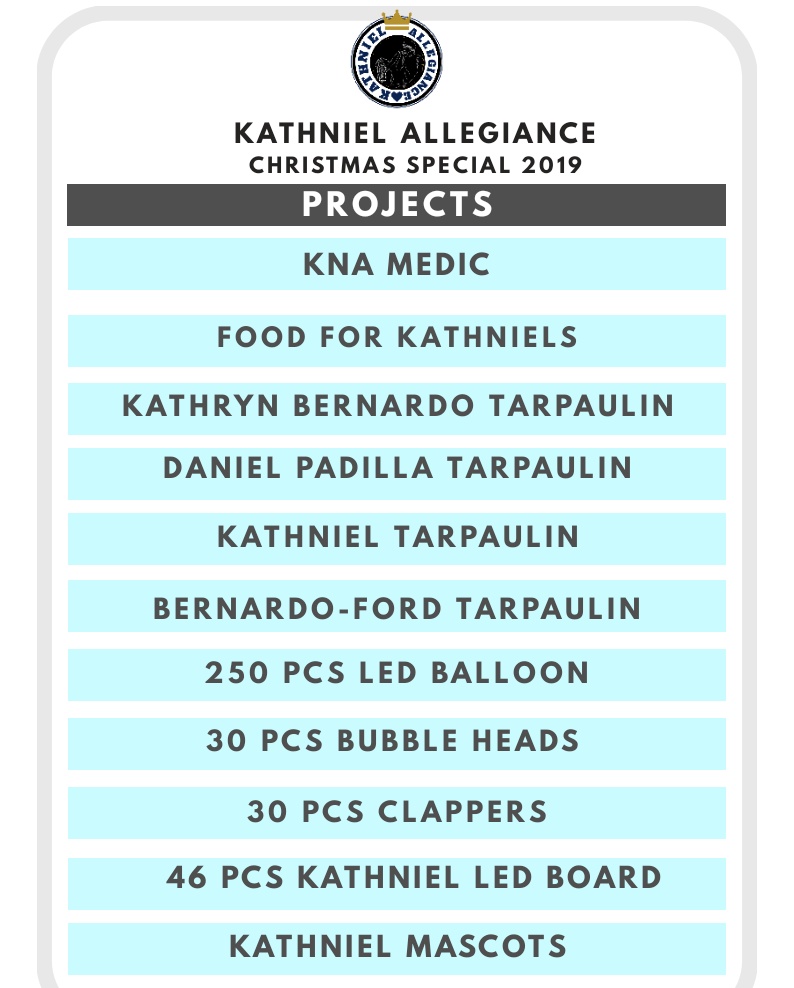 KNAllegiance25's tweet photo. All these projects will not be made possible without the generosity and unwavering support of all our sponsors. Our hearts are full. We are very grateful. #KathNielFANmilyAsOne #KathNiel @bernardokath @imdanielpadilla https://t.co/Oz2IqCaK4m