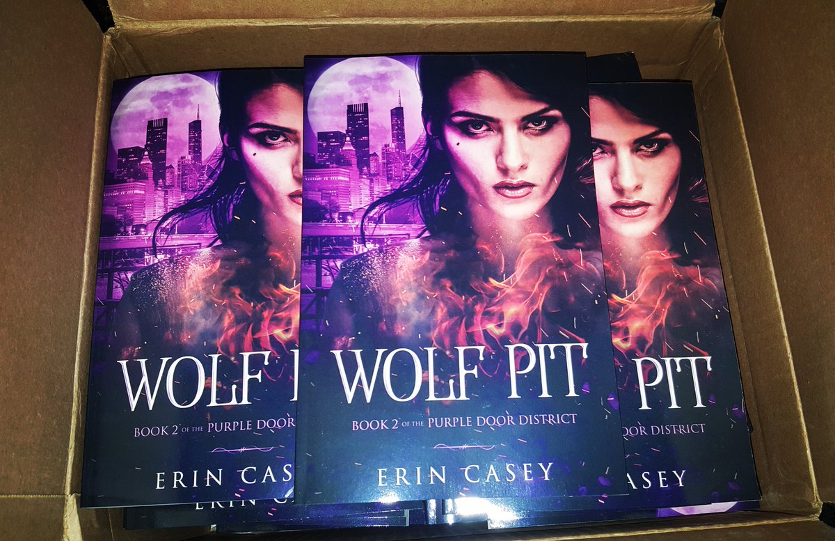 erincasey09's tweet photo. They made it! After weeks of worrying,  #wolfpit arrived in time for the launch on Saturday @MandMBookstore ! Thank you @IngramSpark! #writerscommunity #UrbanForestry #booklaunch https://t.co/YVFJkACX3e