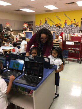 Keeble_AISD's tweet photo. We are making sure our Keeble Cubs have choices and opportunities today and in the future. Shout out to @abunzaldineisd1 and @texastechmoose for their dedication to this project. Hour of Code was definitely a success!#thepowerofprimary @drgoffney  @awillery @SVicGlass https://t.co/4aloqUsPrH