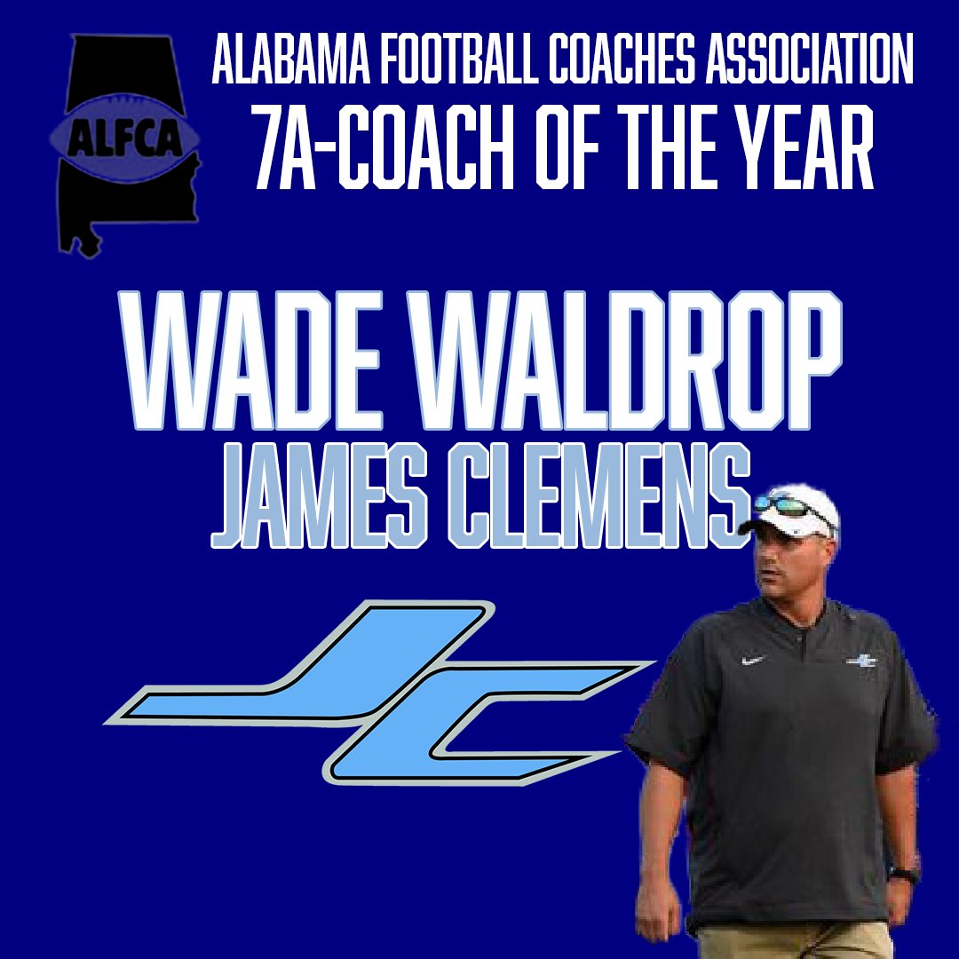 Your 2019 ALFCA 7A-Coach of the Year. #countylinepride