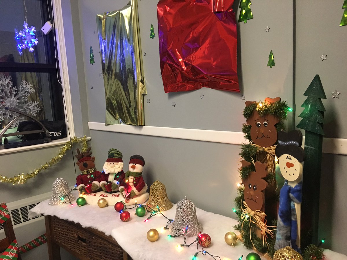 ParksideElemen1's tweet photo. Holiday Cheer has hit Parkside Elementary.  

To the wonderful elves, who raided the principal’s office, you made my morning brighter.

Thank you! https://t.co/Gbqf3Q8ahy