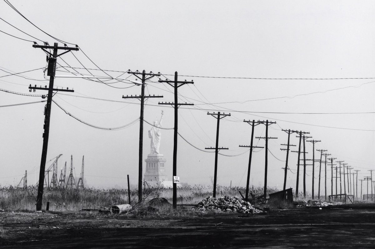 Liberty, 1976#photography #yeolde #street #statueofliberty