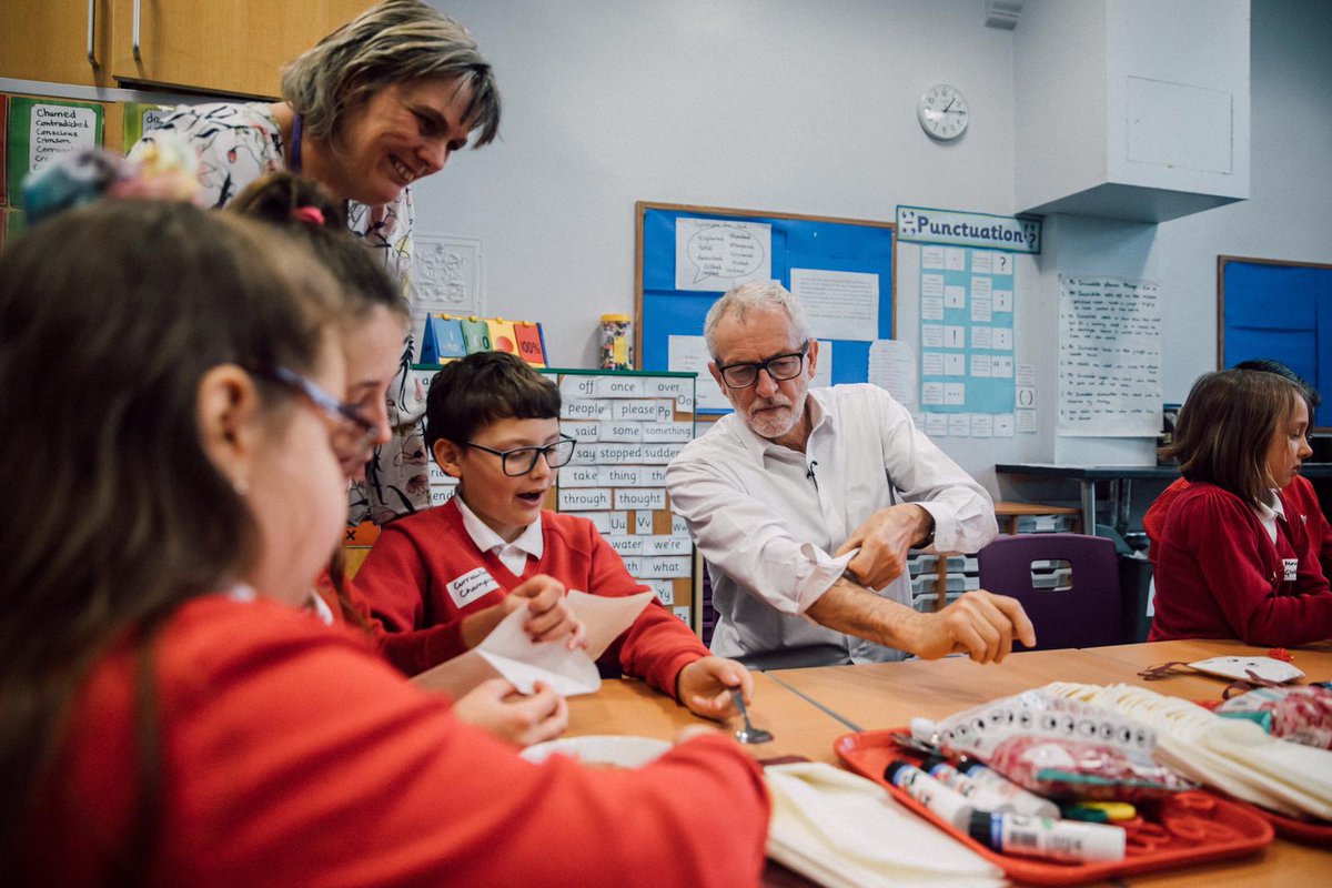 We will ensure children can learn musical instruments, drama, dance, and visit theatres, galleries and museums.

Because those things are part of what makes us human and what brings us joy.